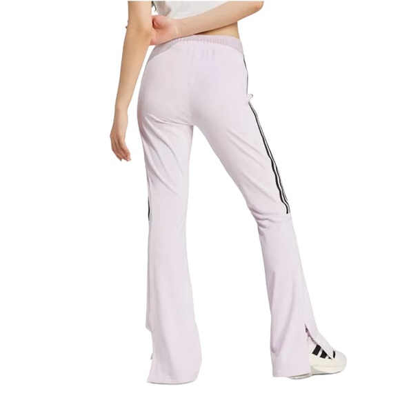 Adidas Women's Tiro Ribbed Velour Flared Leggings NWT size M - Picture 3 of 7